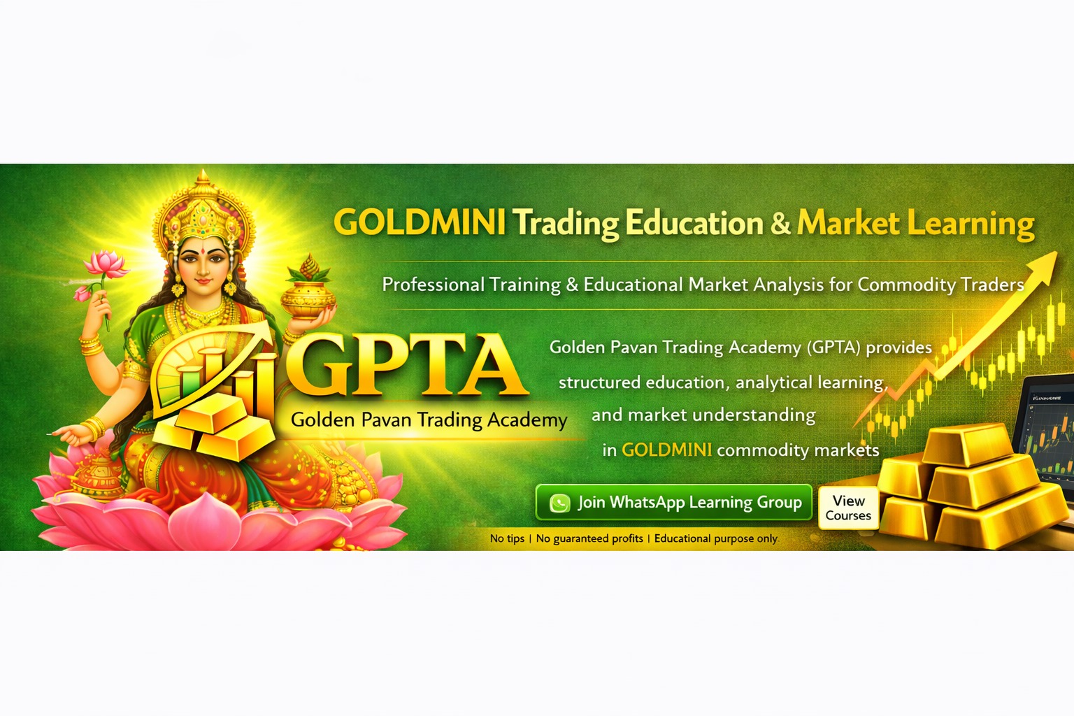 Golden Pavan Banner